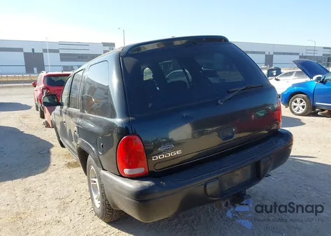 2000 Dodge Durango из США, поврежденный, VIN 1B4HR28Z8YF179126